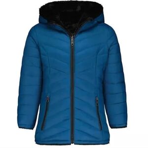 Steve Madden Youth Reversible Parka nwt